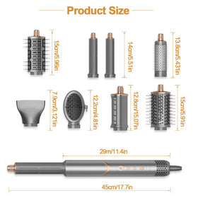 AVENHO Brosse soufflante 8-en-1 dans son emballage