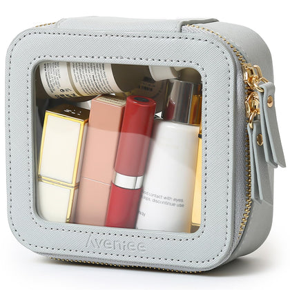 Aveniee Mini Trousse de Maquillage Transparent vue de face
