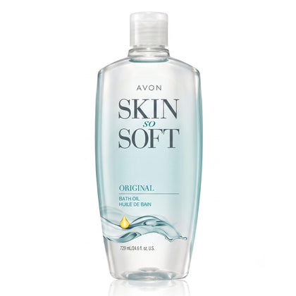 AVON Huile de Bain Skin So Soft 24,6 oz vue avant