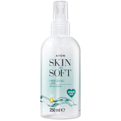 AVON Huile Sèche Originale Spray 250 ML vue avant avec une texture légère