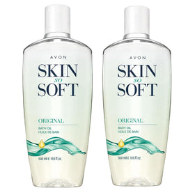 AVON Skin So Soft Huile de Bain 16,9 oz vue de face