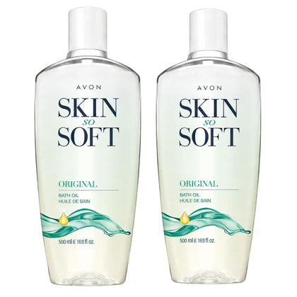 AVON Skin So Soft Huile de Bain 16,9 oz vue de face