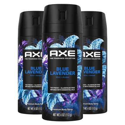 AXE Blue Lavender Déodorant Spray 113 ml vue de face