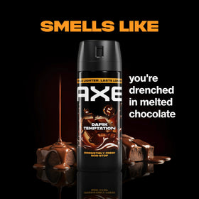 AXE Dark Temptation spray corporel avec chocolat noir et tonka