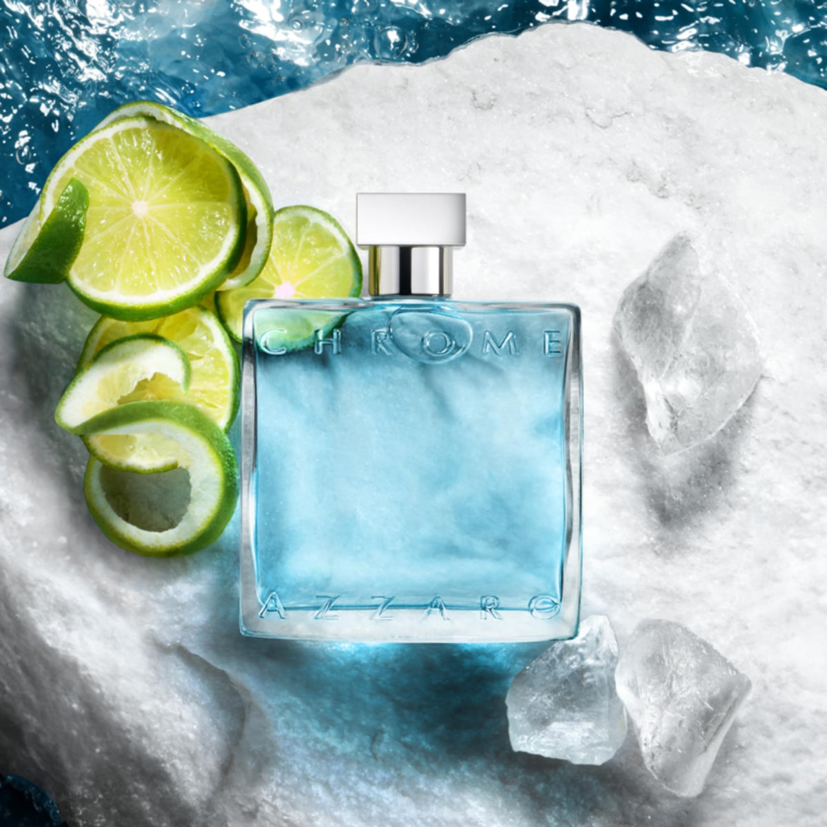 Azzaro Chrome Eau de Toilette 100ml flacon arrière