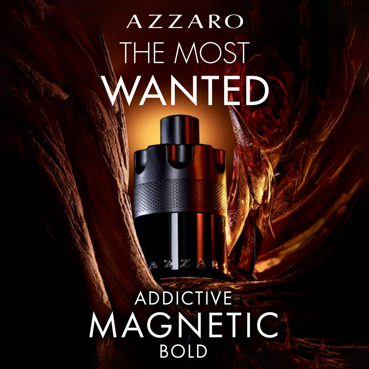 Azzaro The Most Wanted Eau de Parfum Intense sur une table