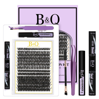 B&Qaugen Kit de cils en grappes 280PCS vue avant