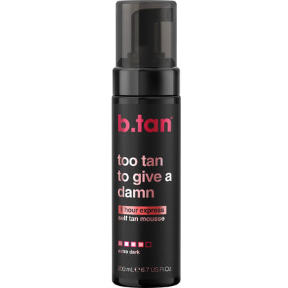 B.TAN Ultra Dark Self Tanner Mousse 200 ml vue de face
