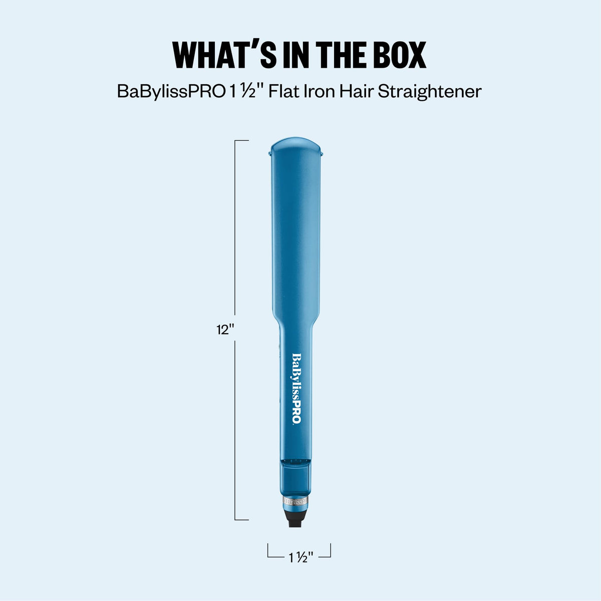 BaBylissPRO Fer à Lisser Nano Titanium packaging