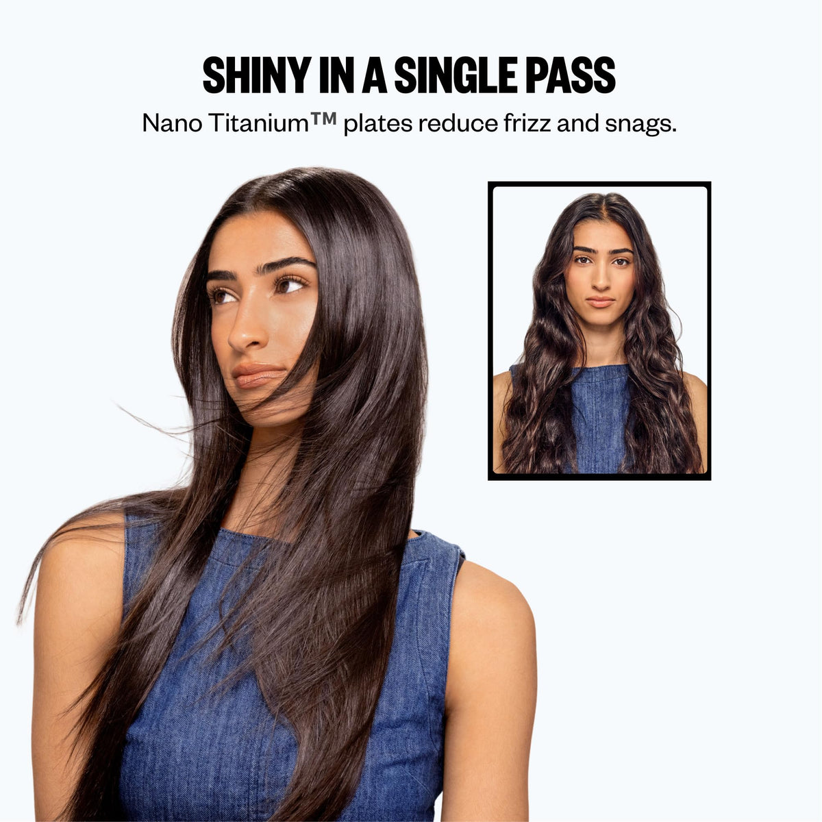 BaBylissPRO Fer à Lisser Nano Titanium réglages de température
