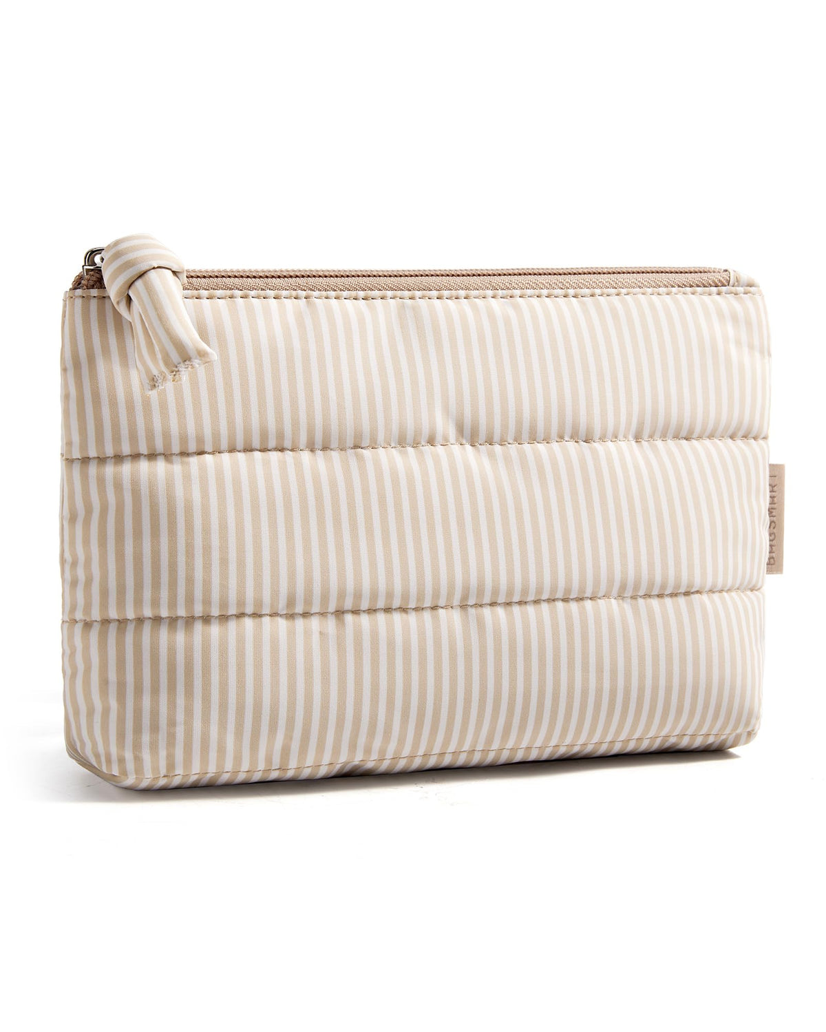 BAGSMART Petite Trousse de Maquillage vue avant avec texture duveteuse