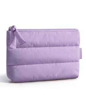 BAGSMART Petite Trousse de Maquillage vue avant avec texture moelleuse