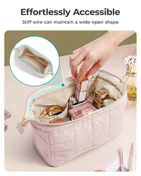 BAGSMART trousse de maquillage vue latérale