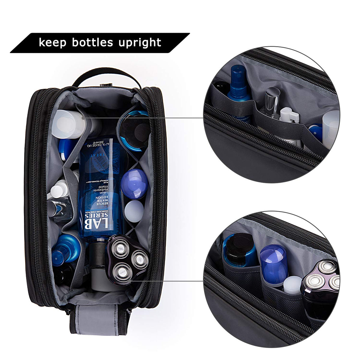 BAGSMART trousse de toilette dans un cadre de voyage