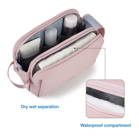 BAGSMART Trousse de Toilette Homme compartiment séparé pour articles humides