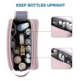 BAGSMART Trousse de Toilette Homme détails des poches intérieures