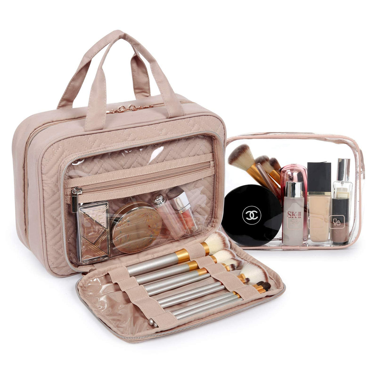 BAGSMART trousse de toilette suspendue avec crochet