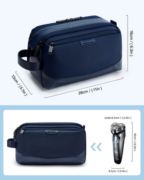 BAGSMART trousse de toilette voyage à côté d'une valise