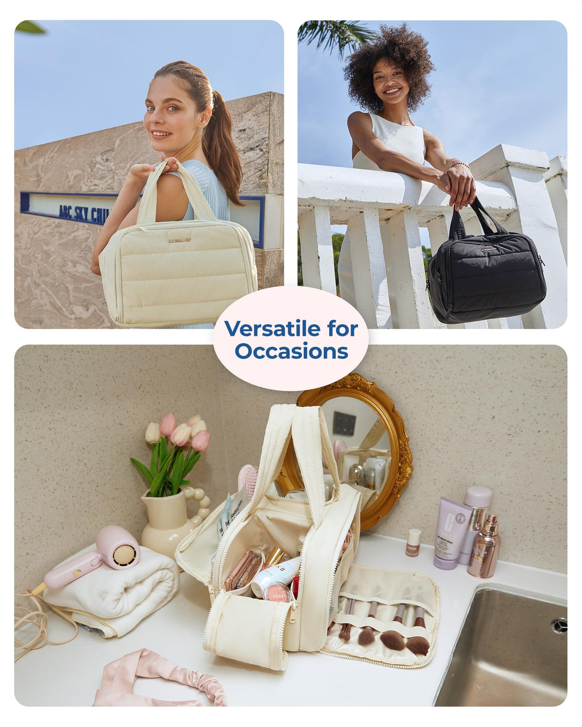 BAGSMART Trousse de Toilette Voyage dans un contexte de voyage