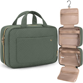 BAGSMART Trousse de Toilette Voyage Hazy Green vue avant