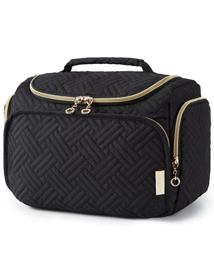 BAGSMART Trousse de Toilette Voyage Noir vue de face