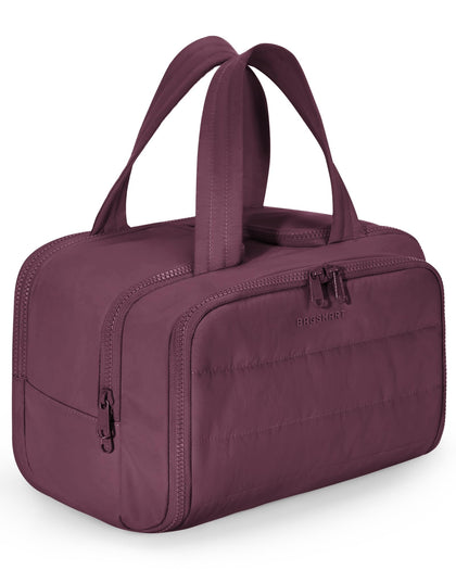 BAGSMART Trousse de Toilette Voyage Rouge Cerise vue avant
