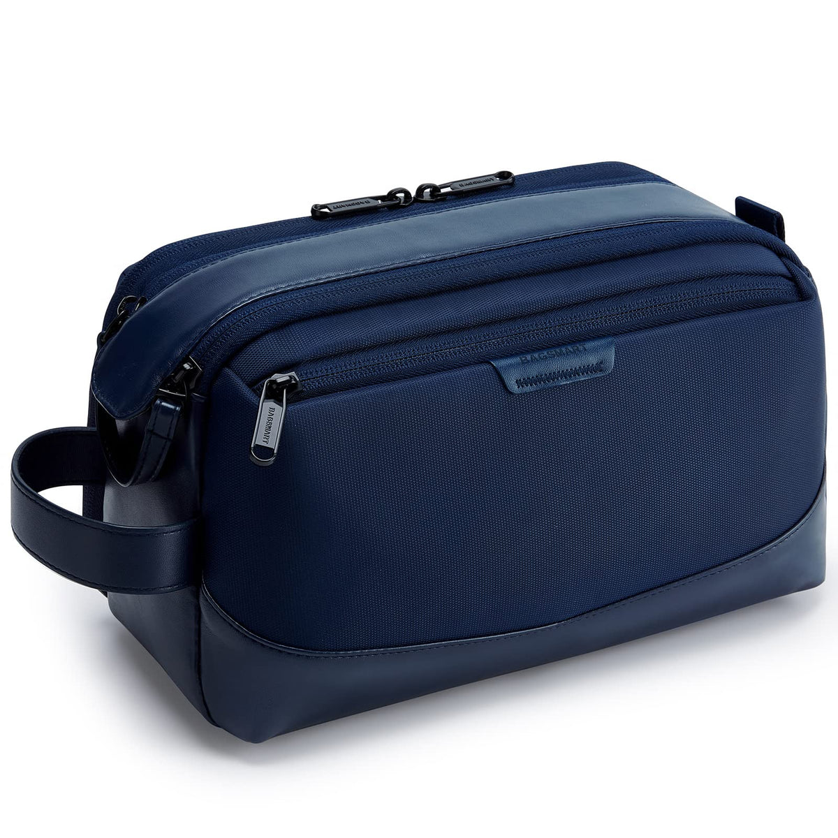 BAGSMART trousse de toilette voyage vue de face en bleu navy