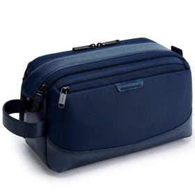 BAGSMART trousse de toilette voyage vue de face en bleu navy