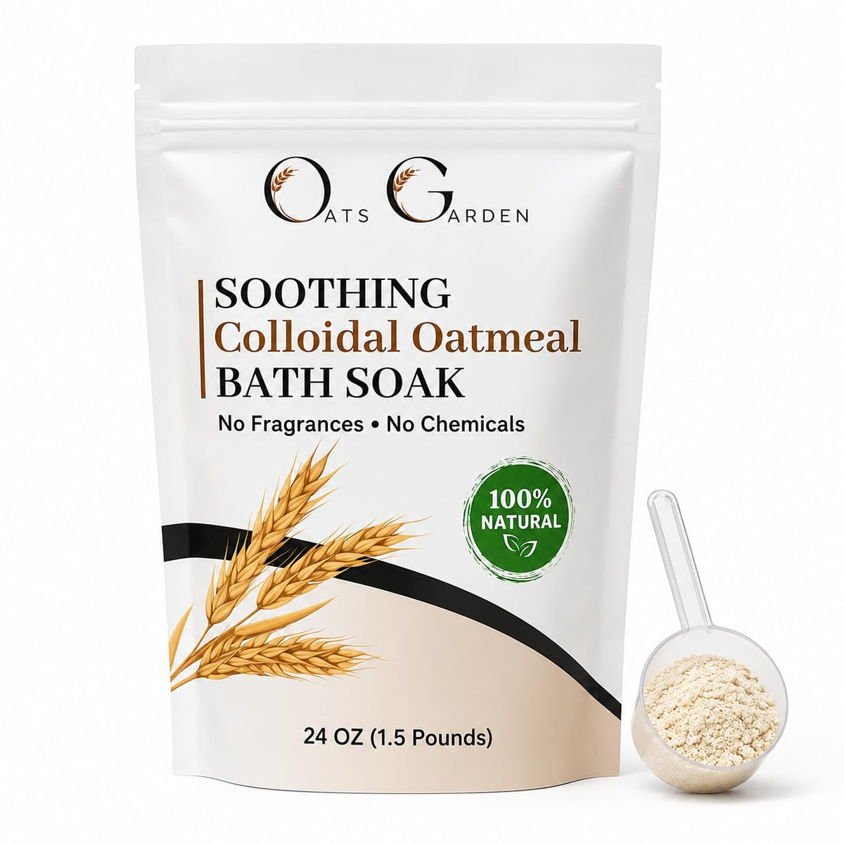 Bain d'avoine colloïdal Oats Garden 699g vue de face