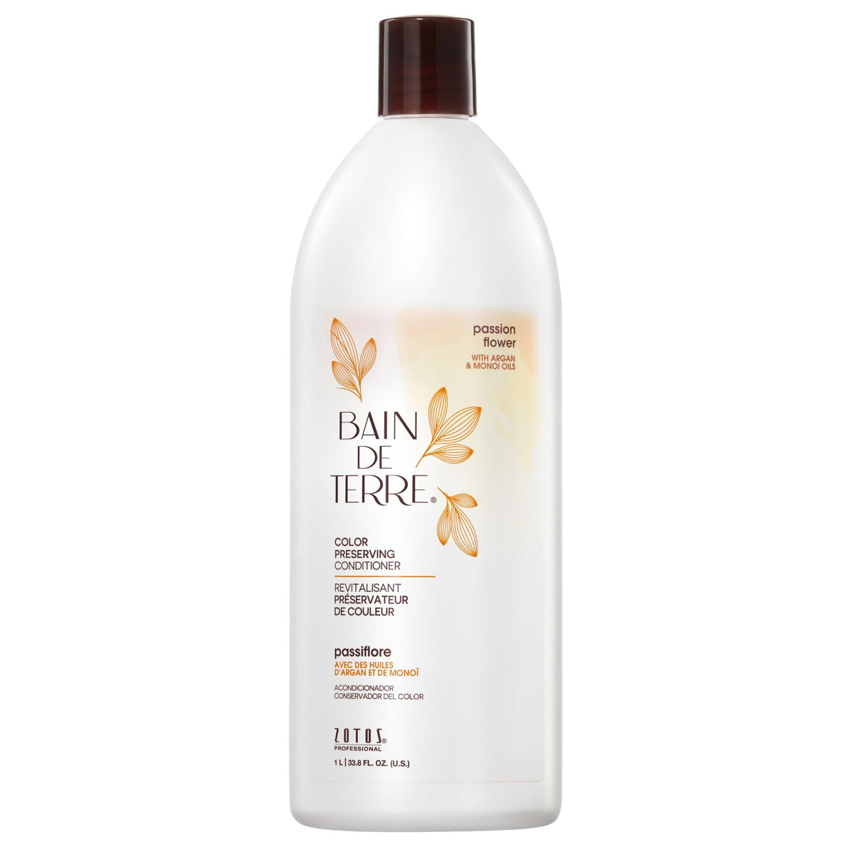 Bain de Terre Après-Shampooing Préservateur de Couleur 33,8 Oz vue de face