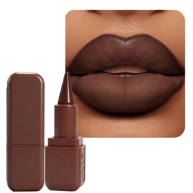 BAISEN DIARY Crayon à Lèvres 2-en-1 Ombre Gradient 05 Dark Cocoa avant