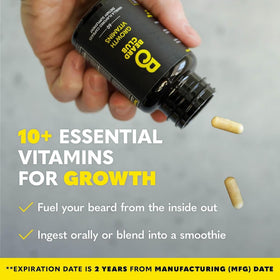Balsam à la Biotine pour Barbe et Après-shampoing