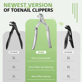 Baluca coupe-ongles ergonomique sur fond blanc