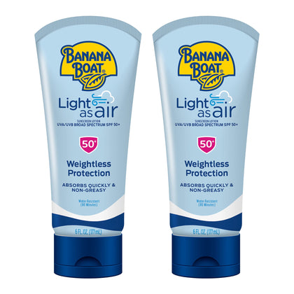 Banana Boat Crème Solaire Légère SPF 50 410g vue avant