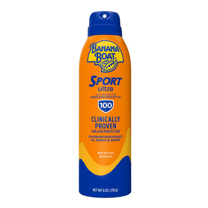 Banana Boat Spray Solaire Sport SPF 100 200g vue avant
