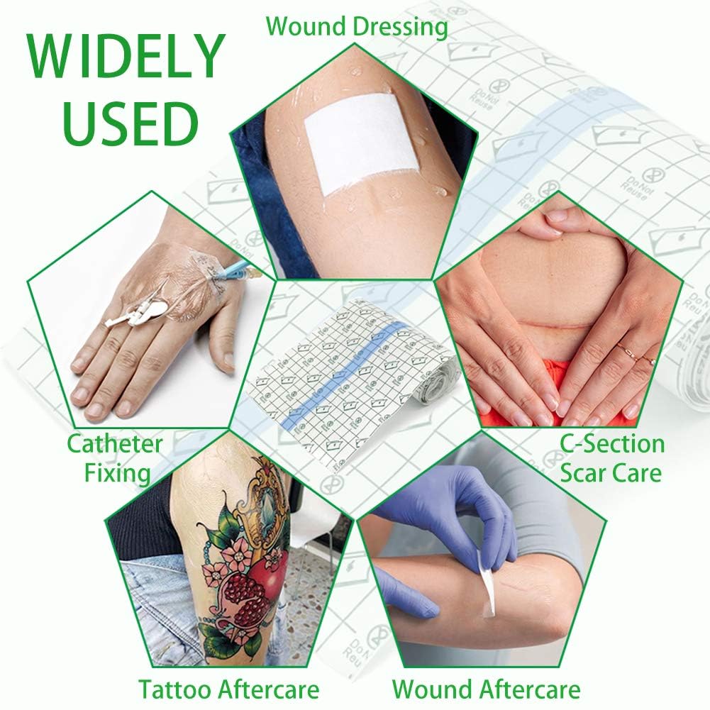 Bandage après tatouage Flatoedu dans un environnement de bain