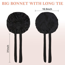 Bande ajustable du bonnet en soie Kafteri avec nœud décoratif