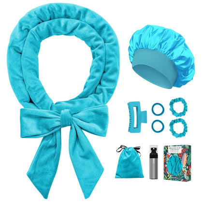 Bandeau à boucles sans chaleur Gwabee vue avant avec texture en velours