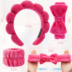 Bandeau à nœud Ztomine pour le lavage du visage