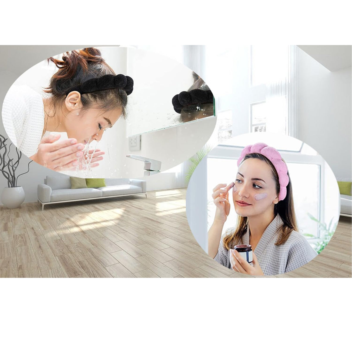 Bandeau de spa TYSSELY avec un design en forme de nuage