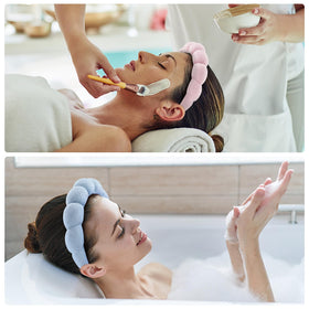 Bandeau de spa Ztomine bleu avec design élégant