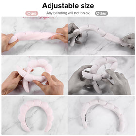 Bandeau de spa Ztomine en éponge absorbante