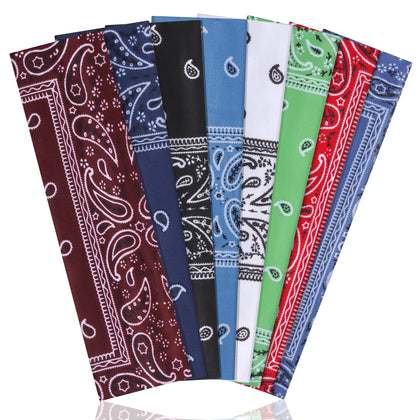 Bandeau de sport Ztomine en coton, couleur assortie