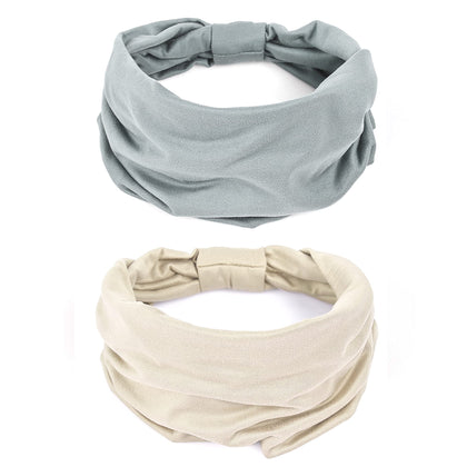 Bandeau GiLi large couleur gris clair, vue de face
