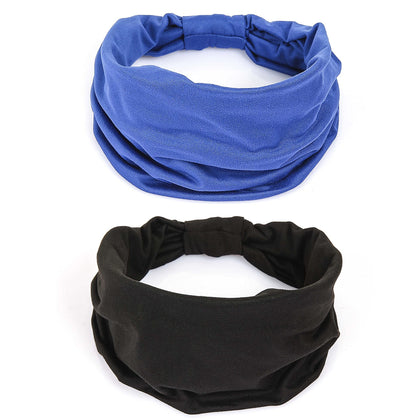 Bandeau GiLi large noir vu de face