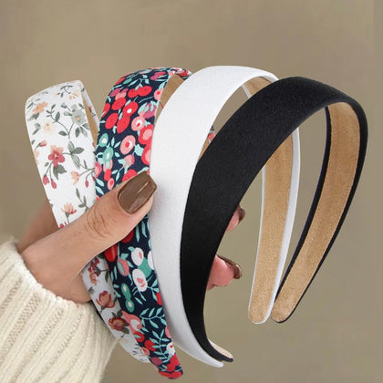 Bandeau Huachi noir pour femmes, vue de face