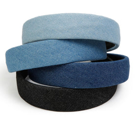 Bandeau Huachi porté avec une coiffure simple