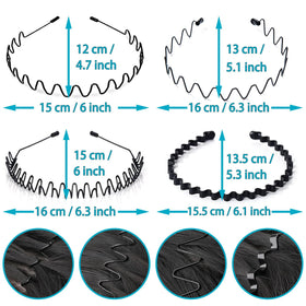 Bandeau KELUBATU en métal dans un ensemble d'accessoires