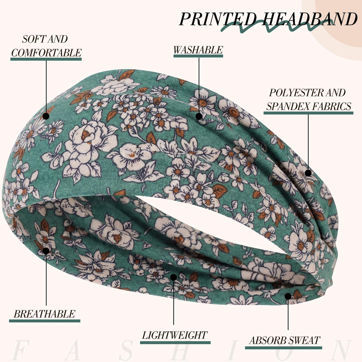 Bandeau obeoby porté sur une coiffure élégante