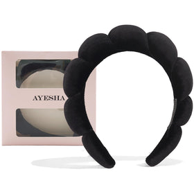 Bandeau spa Ayesha en éponge douce vue de face